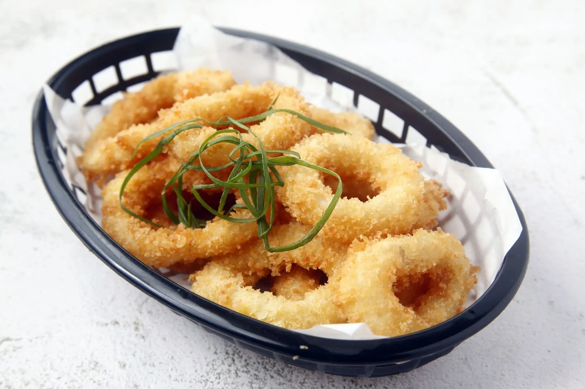Freshly cooked calamares
